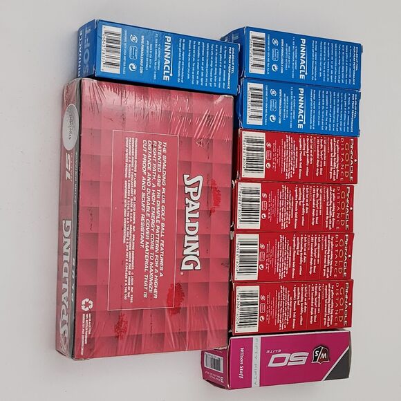 Lot Of 39 New Golf Balls Spalding Pinnacle and Wilson - Picture 6 of 7